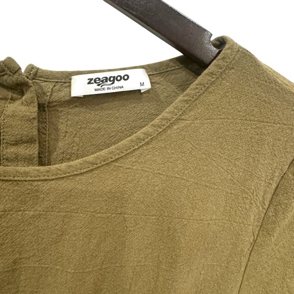 ZEAGOO Women’s Green Jumpsuit Size M - Picture 9 of 10